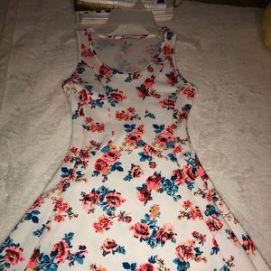 White Flowery Dress